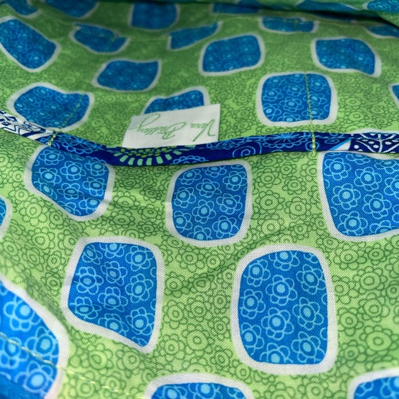 Vera Bradley *Doodle Daisy* Pattern Set of 6 Color: Blue, Green, White - Picture 13 of 13